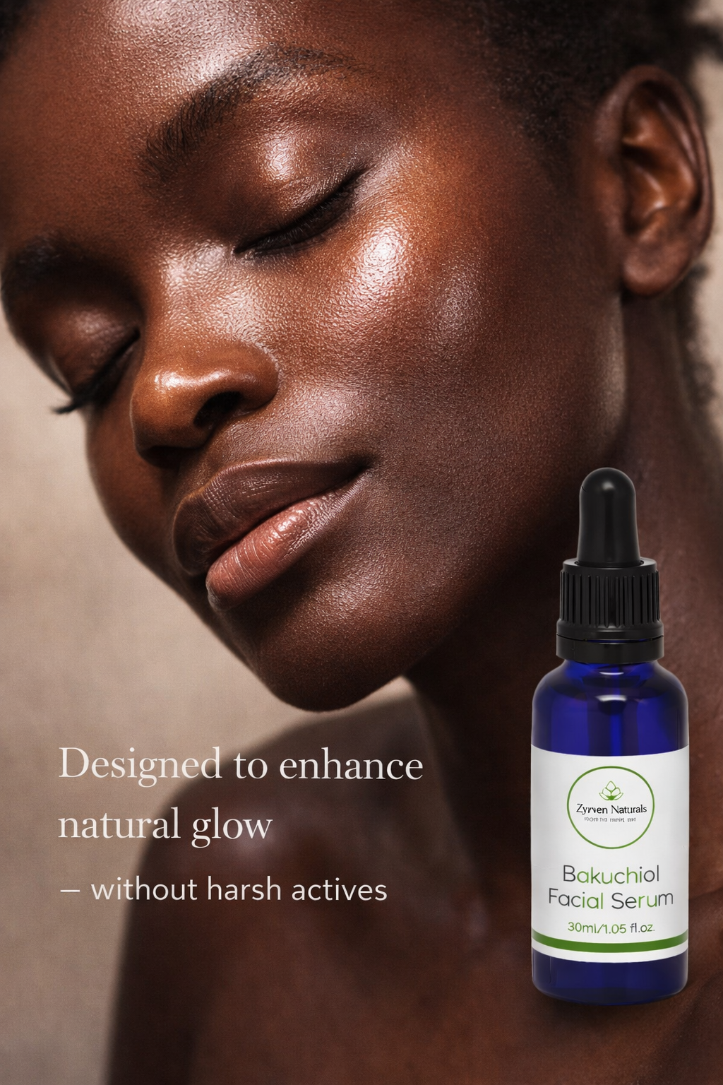 ZYZVEN NATURALS BAKUCHIOL FACIAL SERUM – 30ML