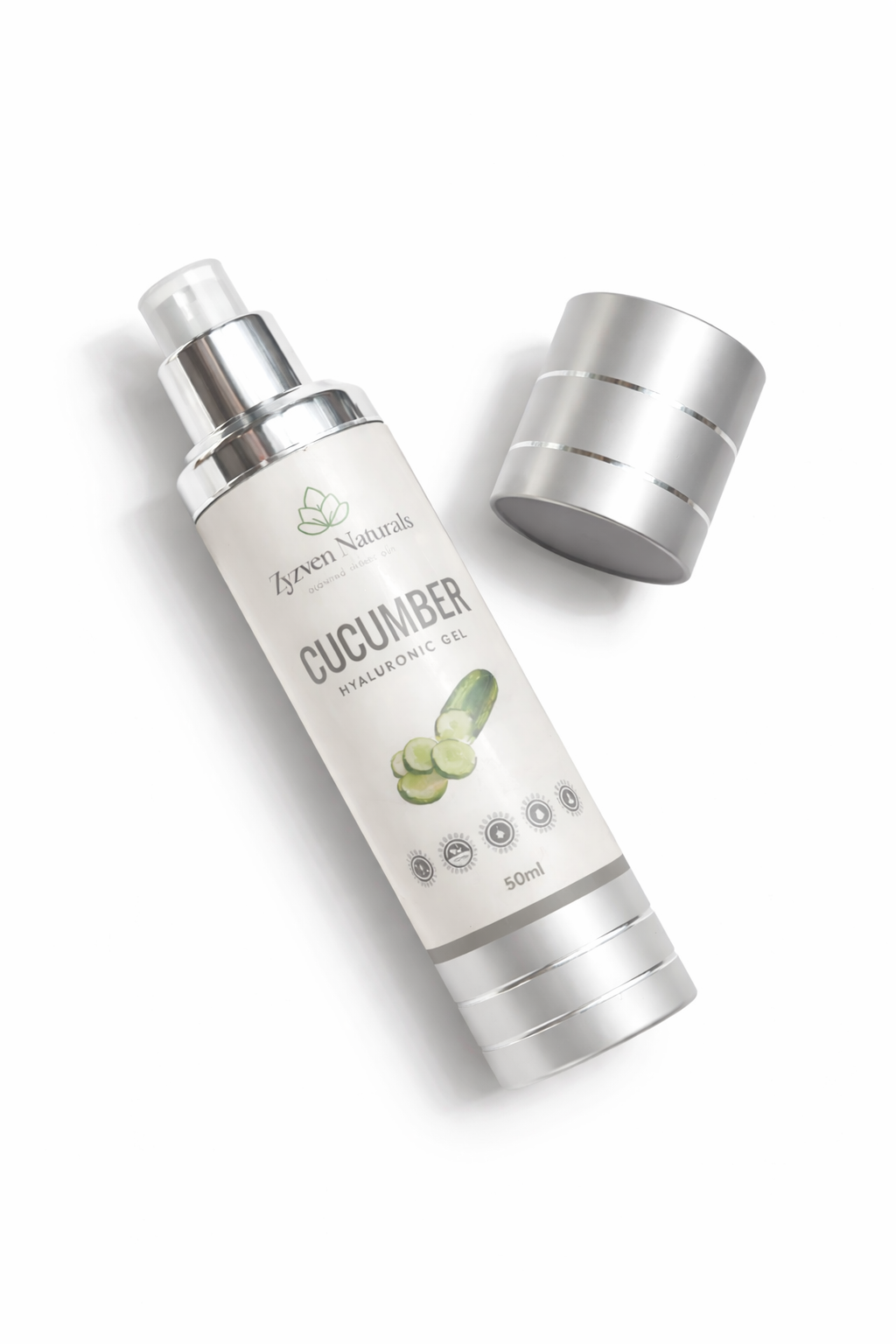 Zyzven Naturals – Cucumber & Hyaluronic Cooling Eye Gel – 50ml
