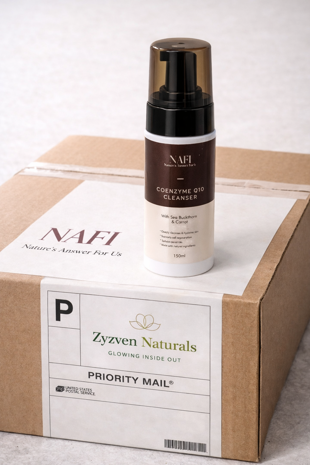 Coenzyme Q10 Ansiktsrengöring med Havtorn & Morot – 150 ml