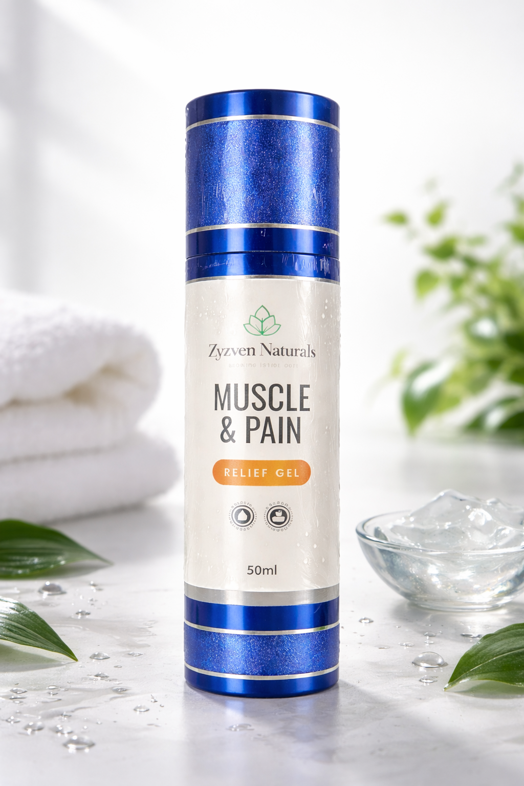 ZWENIS Muscle Rub Gel – kroppskomfort vid klimakteriet (50 ml)