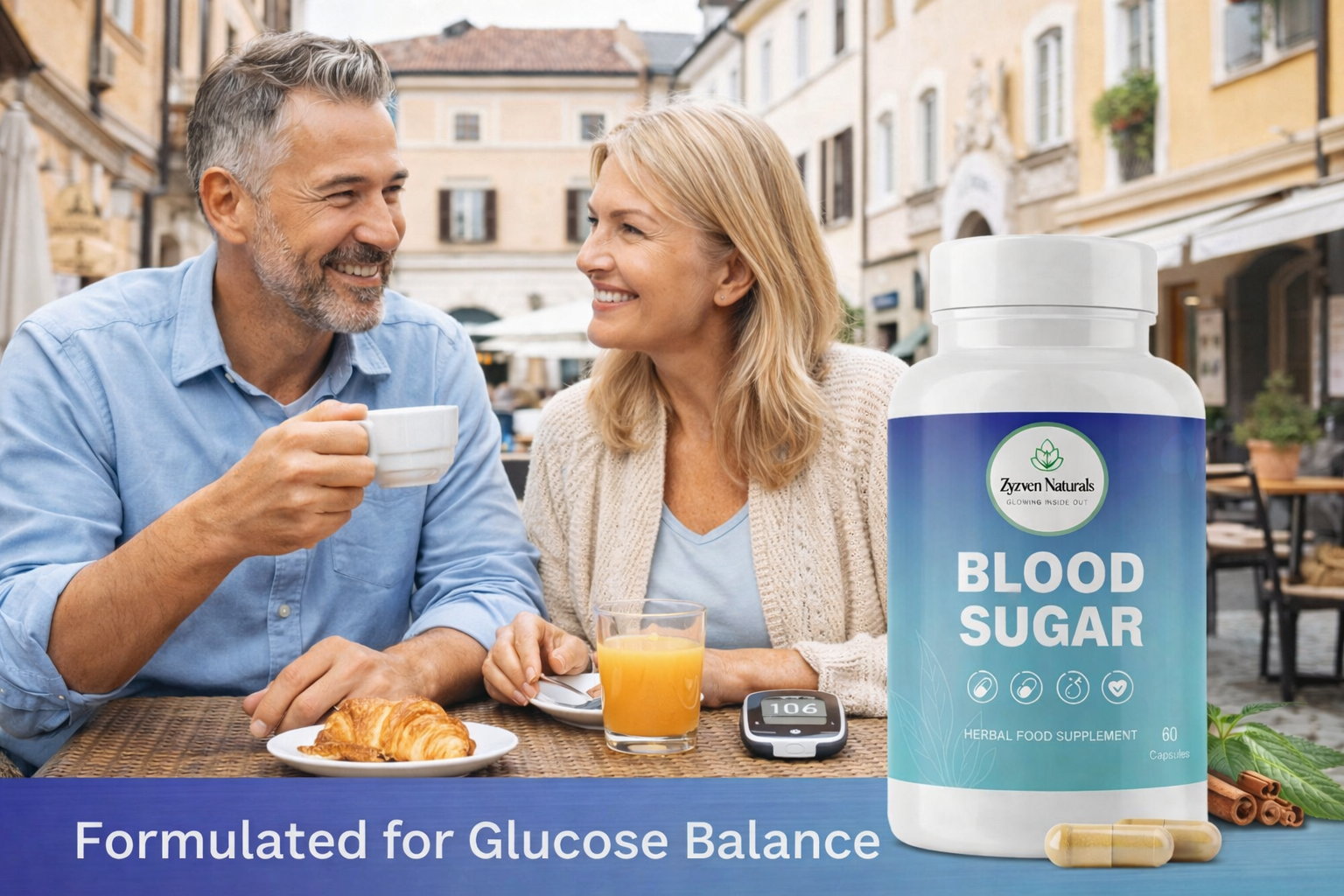 Zyzven Naturals Blodsockerbalans Kapslar – 60 kapsla