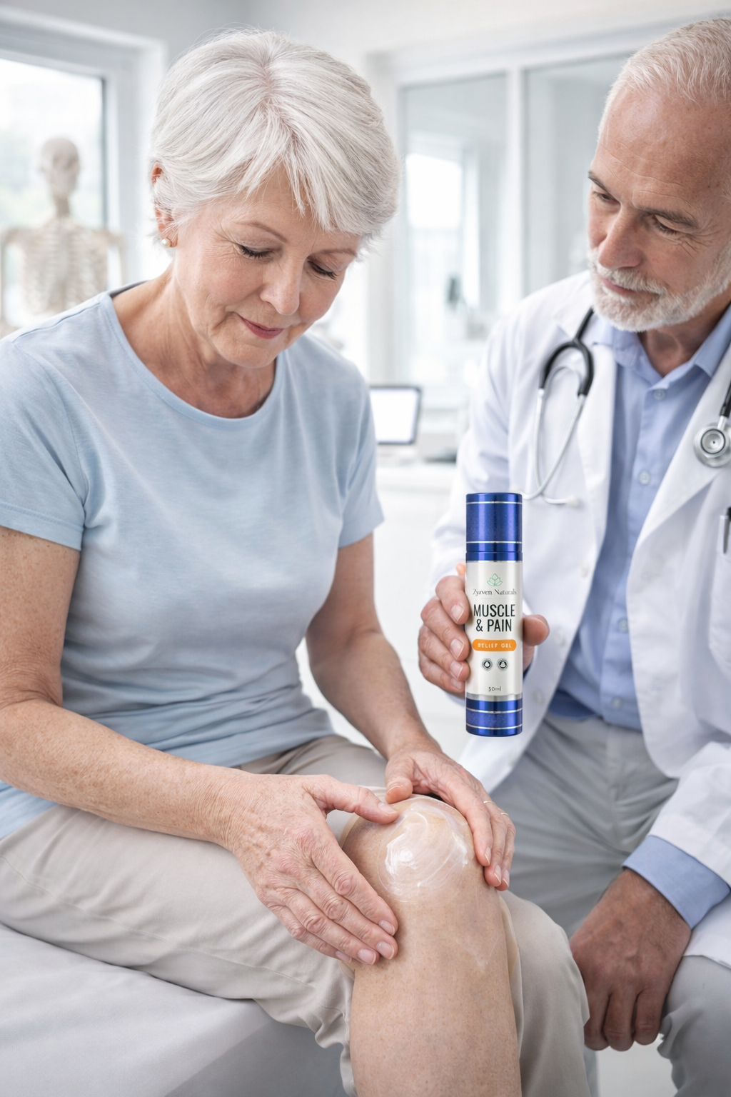 ZWENIS Muscle Rub Gel – kroppskomfort vid klimakteriet (50 ml)