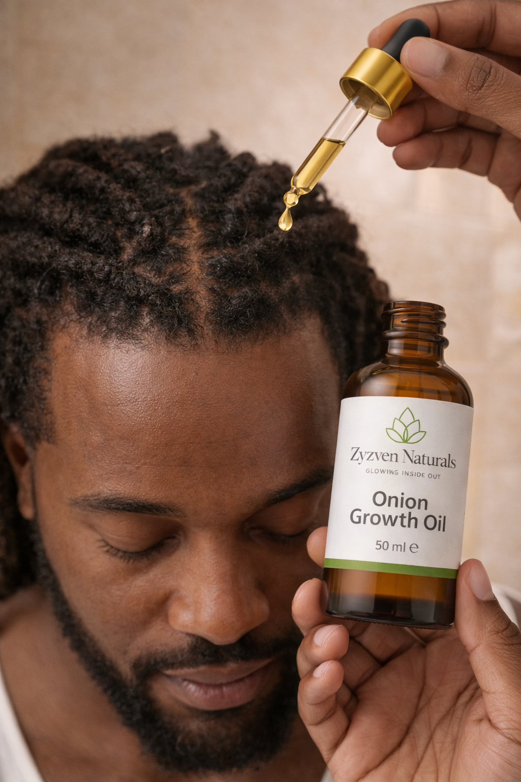Zyzven Naturals | Onion Growth Oil – Scalp & Hair Support | 50 ml