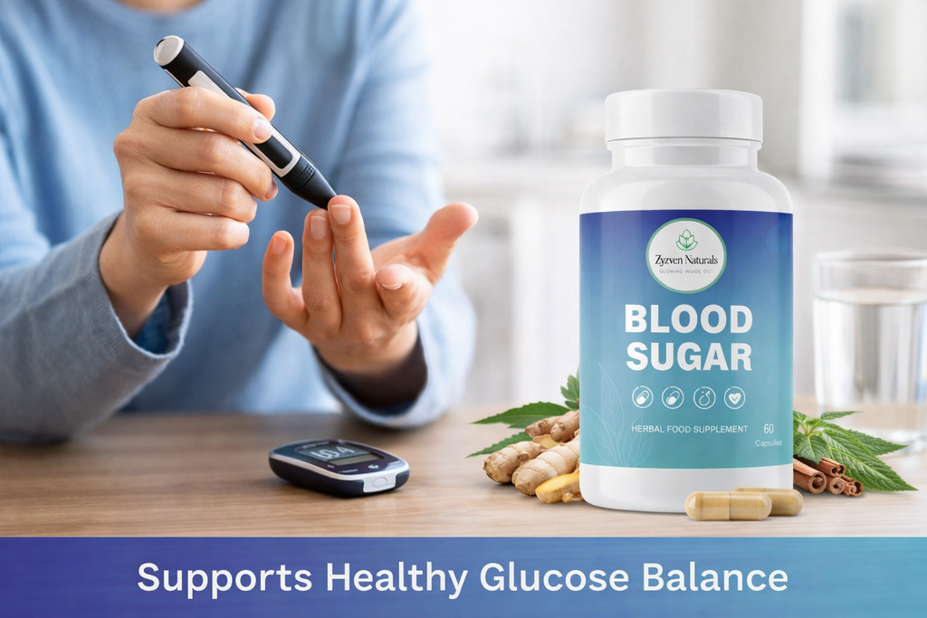 Zyzven Naturals Blodsockerbalans Kapslar – 60 kapsla
