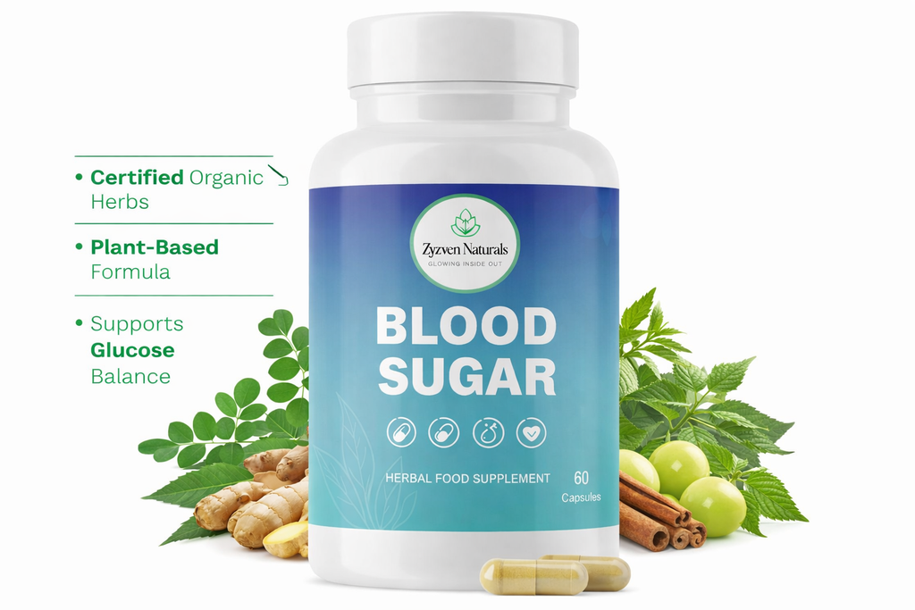 Zyzven Naturals Blodsockerbalans Kapslar – 60 kapsla