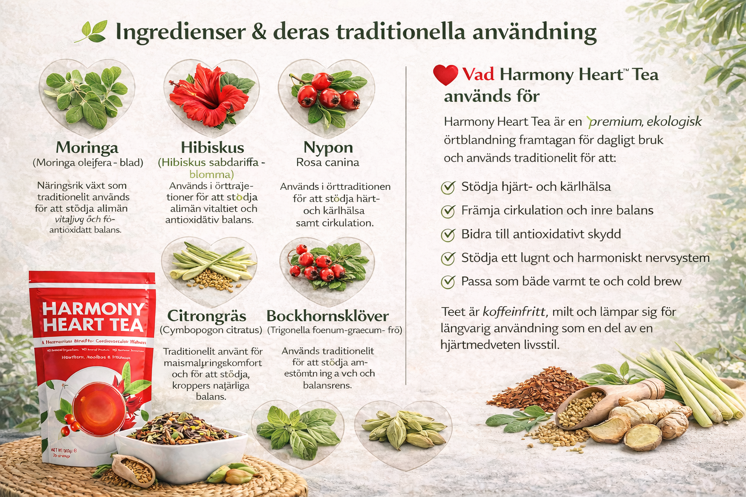 Zyzven Naturals Harmony Heart™ Loose Leaf Tea