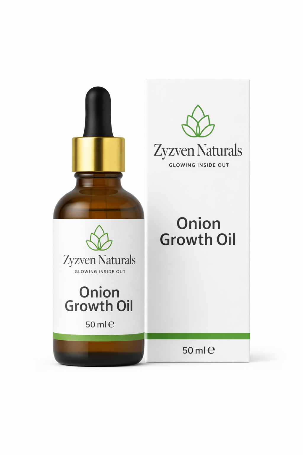 Zyzven Naturals | Onion Growth Oil – Scalp & Hair Support | 50ml