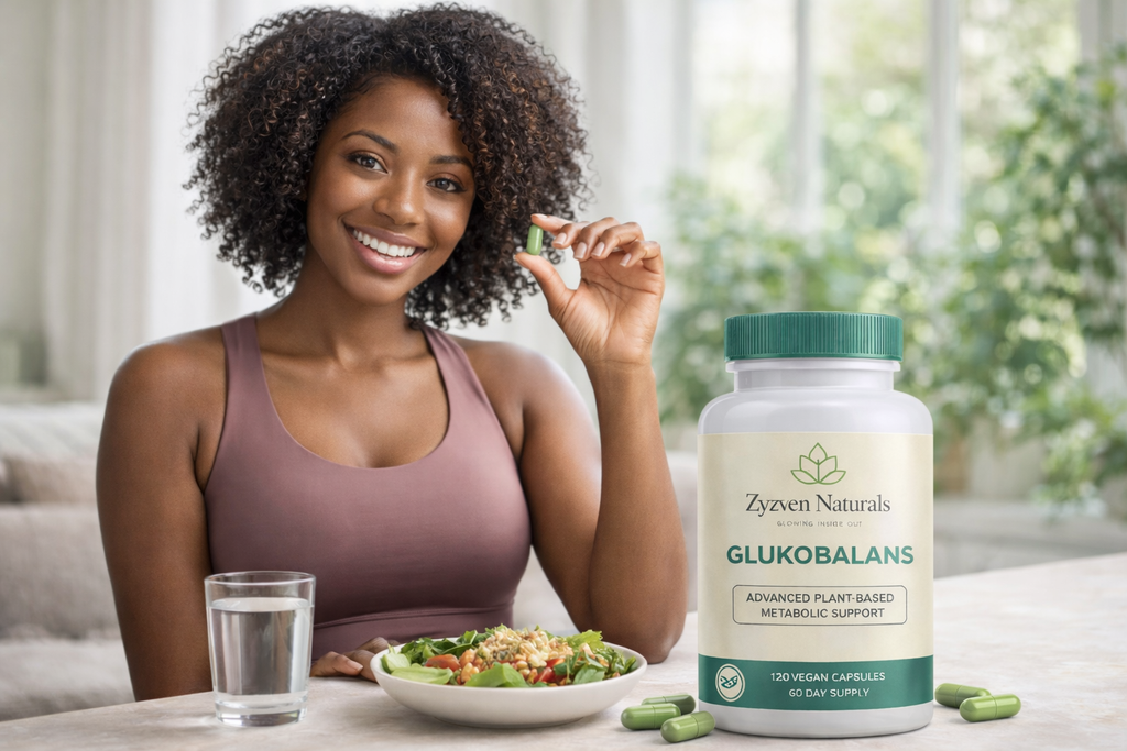 Glukobalans™ – Växtbaserat stöd för blodsocker & metabolism | 120 veganska kapslar | Zyzven Naturals