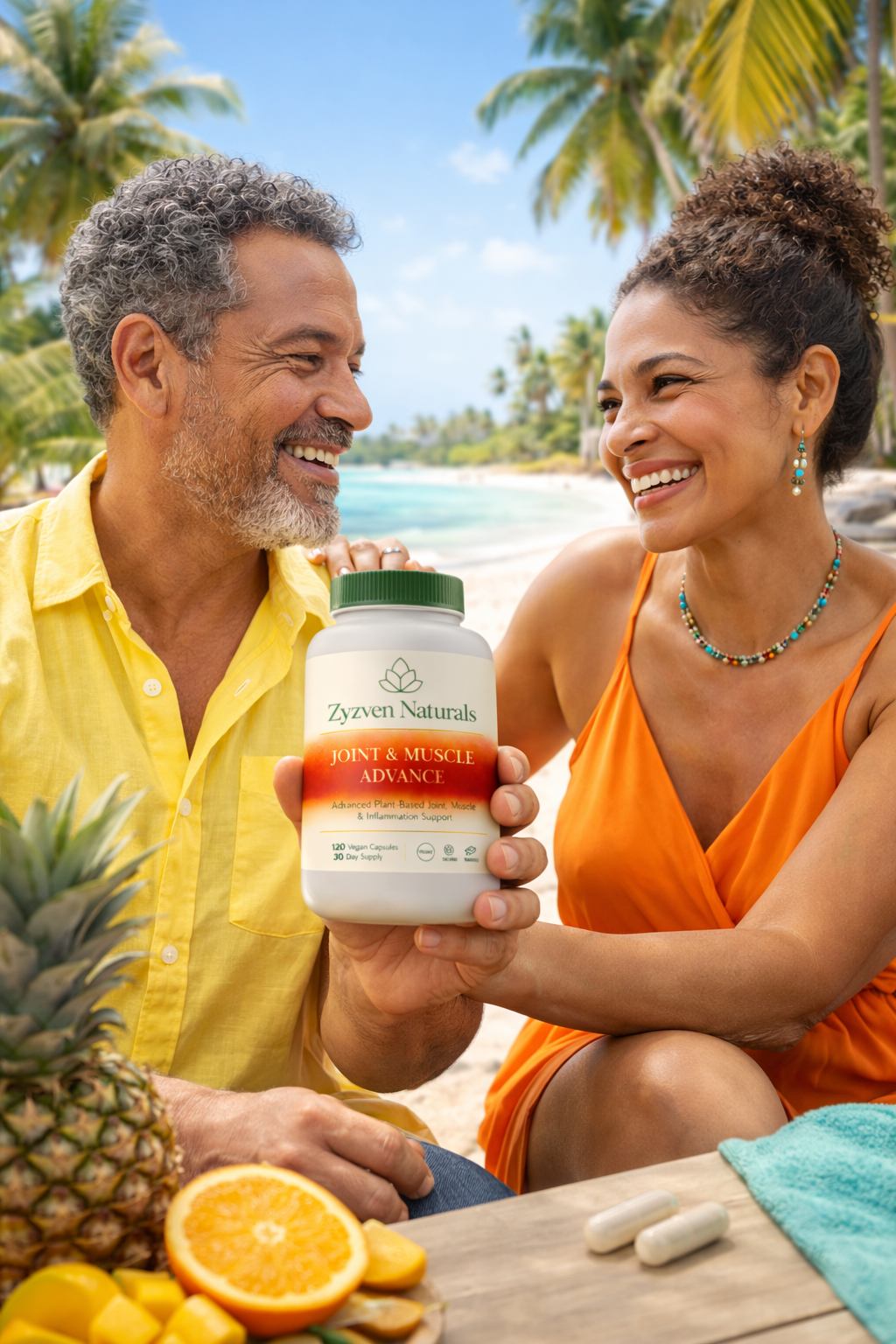 Zyzven Naturals Joint & Muscle Advance – Clinical-Strength Plant-Based Joint, Muscle & Inflammation Support (120 Capsules)