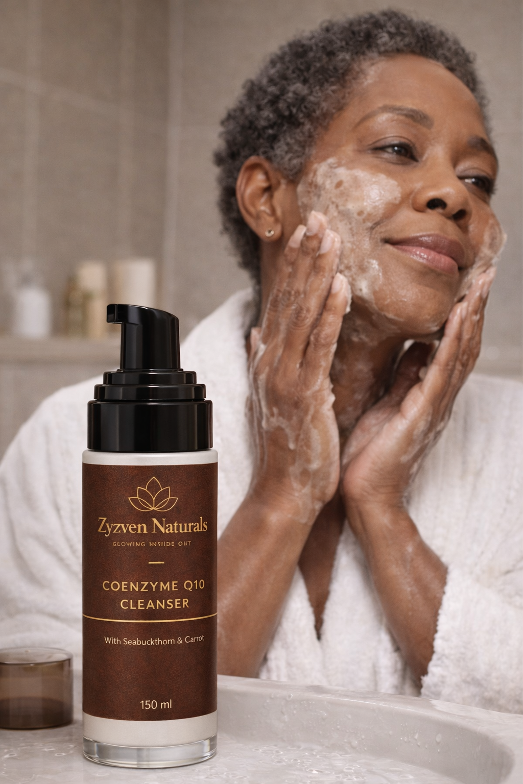 Coenzyme Q10 Facial Cleanser with Seabuckthorn & Carrot – 150 ml
