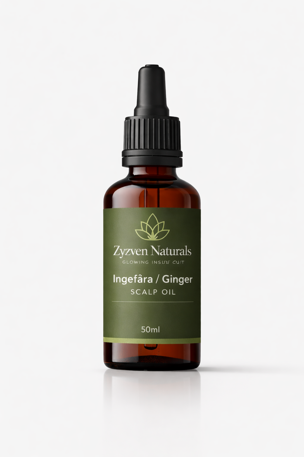 Zyzven Naturals | Ginger Scalp Oil – Dandruff & Growth Support | 50ml
