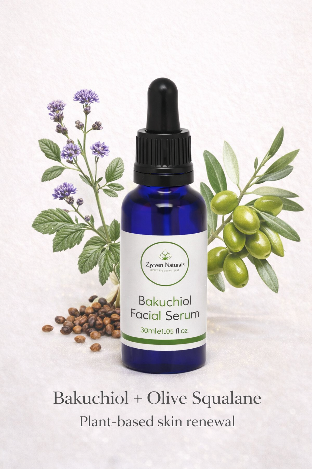ZYZVEN NATURALS BAKUCHIOL FACIAL SERUM – 30ML