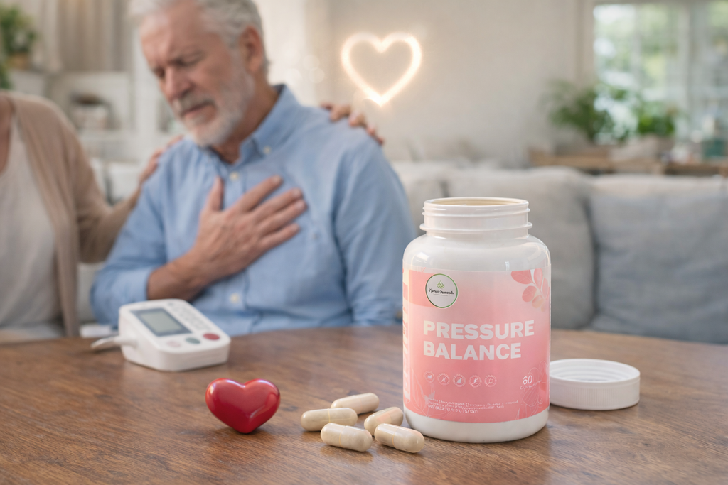 Zyzven Naturals Pressure Balance – Ekologiskt Kosttillskott för Hjärt- & Blodtrycksbalans (60 kapslar)