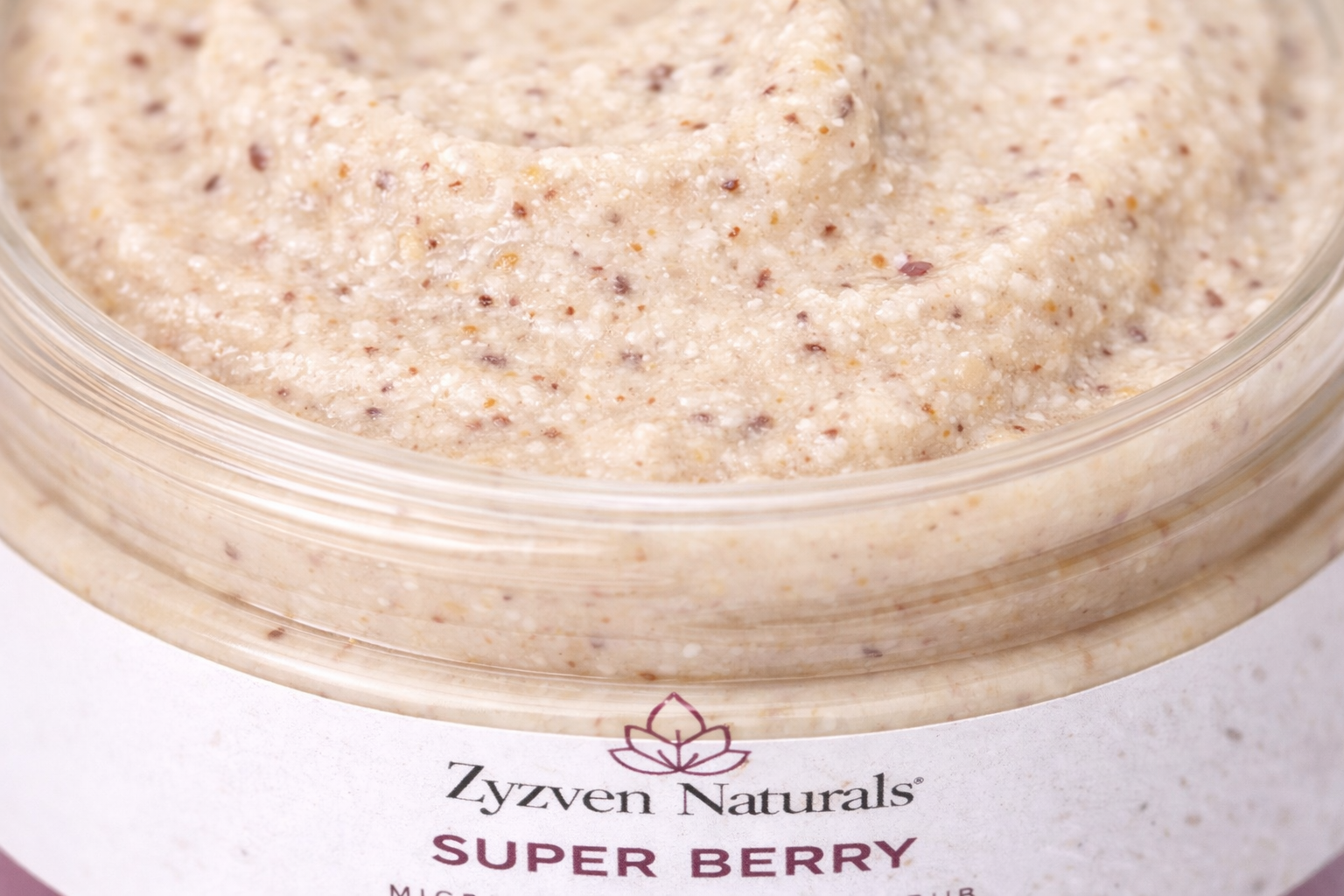 Zyzven Naturals Super Berry Microdermabrasion Scrub 150ml – Intensive Weekly Facial Exfoliant